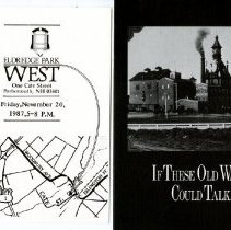 If These Old Walls Could Talk... Eldredge Part West Open House, Nov. 20, 1987...